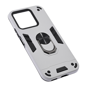 Maska / futrola Hard Ring za Huawei Honor X8b siva.