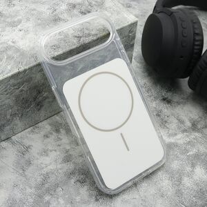 Maska / futrola AMBER SHINE MagSafe za iPhone 17 Air bela (MS).