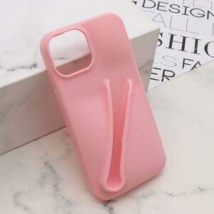 Maska / futrola LIPSTICK za iPhone 15 pink (MS).