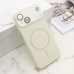 Maska / futrola PASTEL DREAMS MagSafe za iPhone 14 (6.1) bela (MS).