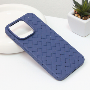 Maska / futrola Weave case za iPhone 14 Pro plava.