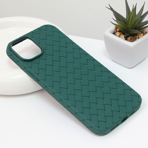 Maska / futrola Weave case za iPhone 14 Plus zelena.