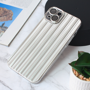 Maska / futrola Shining Line za iPhone 14 Plus siva.