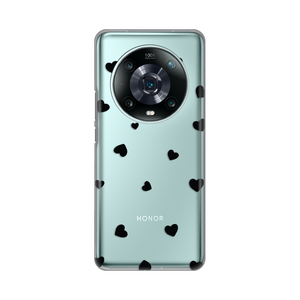 Silikonska maska / futrola print ultra tanka za Huawei Honor Magic 4 Pro Heart.