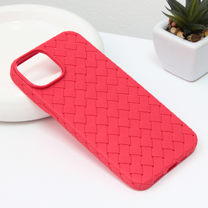 Maska / futrola Weave case za iPhone 14 crvena.