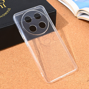 Torbica Silikonska maska / futrola ultra tanka za Huawei Nova 12i providna.