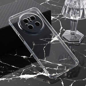 Torbica Silikonska maska / futrola ultra tanka za Huawei Mate 70 providna.