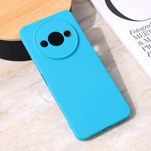 Silikonska maska / futrola Teracell Giulietta za Xiaomi Redmi A3 mat svetlo plava.