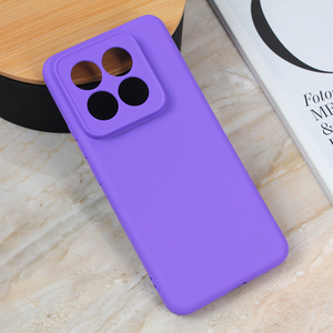 Silikonska maska / futrola Teracell Giulietta za Xiaomi 14 Pro mat ljubicasta.