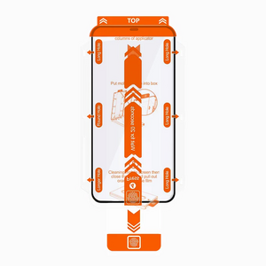 GLASS - Staklena zaštita za ekran 2.5D dust free za iPhone XR/11 6.1 crni.