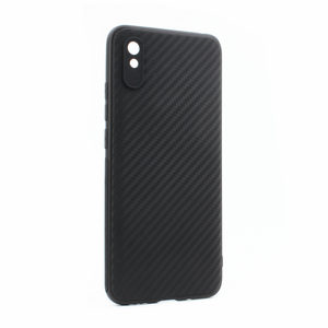 Maska / futrola Carbon fiber za Xiaomi Redmi 9A crna.