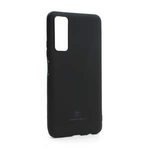 Silikonska maska / futrola Teracell Giulietta za Huawei P Smart (2021) mat crna.