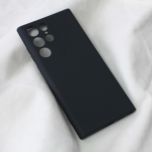 Maska / futrola Teracell Soft Velvet za Samsung Galaxy S22 Ultra 5G crna.