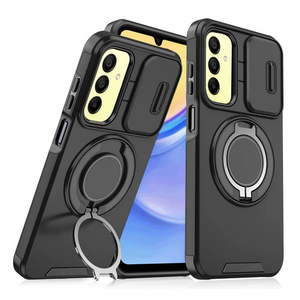 Maska / futrola CamShield Ring stand za Samsung A165F Galaxy A16 crna.
