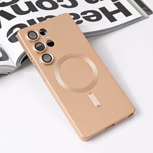 Maska / futrola Magsafe Chrome za Samsung S938 Galaxy S25 Ultra zlatna.