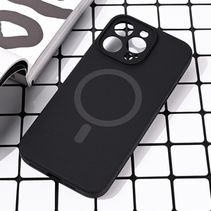 Maska / futrola Magsafe Pure color za iPhone 15 Pro Max 6.7 crna.