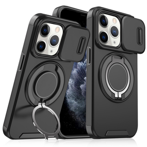 Maska / futrola CamShield Ring stand za iPhone 11 Pro Max crna.
