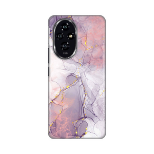 Silikonska maska / futrola print za Huawei Honor 200 Pink Marble.