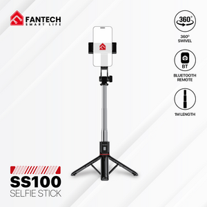 Selfie stick Fantech SS100 selfi stap crni.