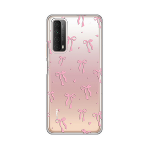 Silikonska maska / futrola print ultra tanka za Huawei P smart 2021 Cute Bow.