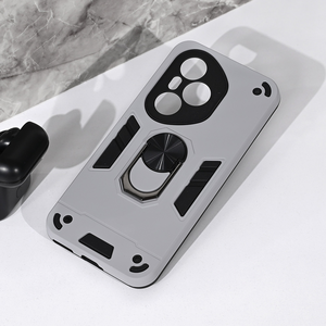 Maska / futrola Hard Ring za Huawei Honor 400 Pro siva.