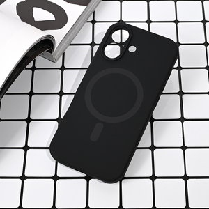 Maska / futrola Magsafe Pure color za iPhone 17 6.3 crna.