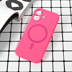 Maska / futrola Magsafe Pure color za iPhone 17 6.3 pink.