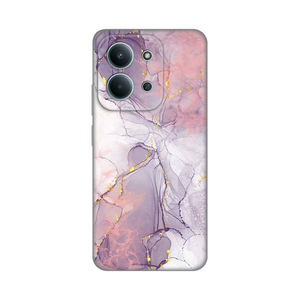 Silikonska maska / futrola print za Xiaomi Redmi 15C 4G Pink Marble.