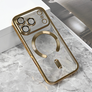 Maska / futrola Magsafe Lux za iPhone 17 Pro 6.3 zlatna.