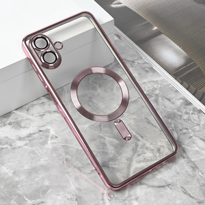 Maska / futrola Magsafe Lux za Samsung A075F Galaxy A07 roze.