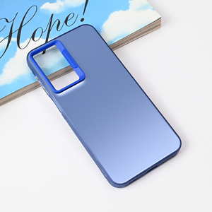 Maska / futrola providna za Samsung A175 Galaxy A17 plava.