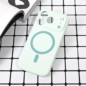 Maska / futrola Magsafe Pure color za iPhone 17 Pro mint.