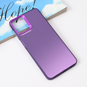 Maska / futrola providna za Samsung A075F Galaxy A07 ljubicasta.