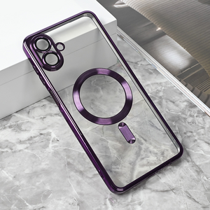 Maska / futrola Magsafe Lux za Samsung A075F Galaxy A07 ljubicasta.