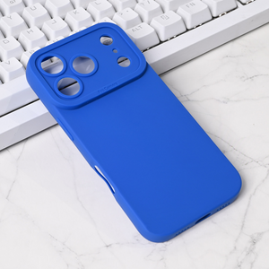 Maska / futrola Silikon Pro Camera za iPhone 17 Pro 6.3 plava.
