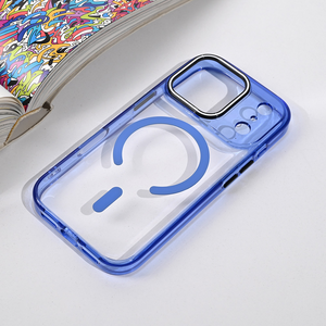 Maska / futrola Magsafe Color Pop za iPhone 17 Pro plava.