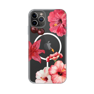 Maska / futrola print Magsafe za iPhone 11 Pro Hibiscus.