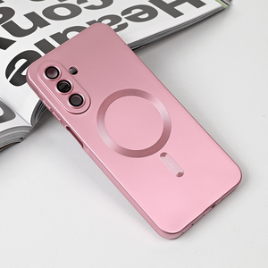 Maska / futrola Magsafe Chrome za Samsung A175 Galaxy A17 roze.