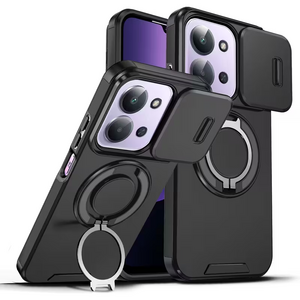 Maska / futrola CamShield Ring stand za Xiaomi Redmi 15C 4G EU 173mm crna.