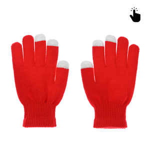 Rukavice za touch screen RY M (22cm) crvene.