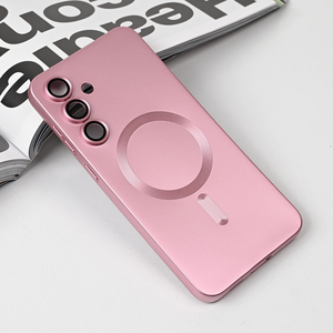 Maska / futrola Magsafe Chrome za Samsung S731B Galaxy S25 FE roze.