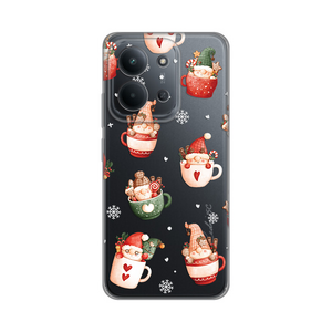 Silikonska maska / futrola print za Xiaomi Redmi 15C 4G Ho Ho Ho.