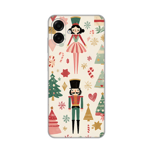 Silikonska maska / futrola print za Samsung A075F Galaxy A07 Vintage Christmas.