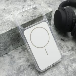 Maska / futrola AMBER SHINE MagSafe za iPhone 17 Pro Max (6.9) bela (MS).