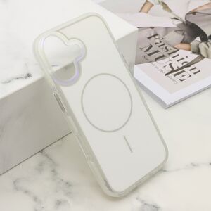 Maska / futrola AMBER RING MagSafe za iPhone 17 bela (MS).