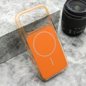 Maska / futrola AMBER MagSafe za iPhone 17 Pro narandzasta (MS).