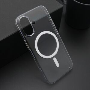 Maska / futrola AMBER CLEAR MagSafe za iPhone 17 providna (MS).