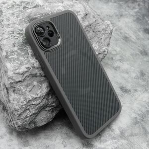 Maska / futrola CARBON MagSafe za iPhone 11 (6.1) siva (small camera) (MS).