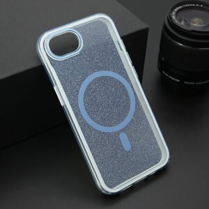 Maska / futrola CRYSTAL MagSafe za iPhone 16e plava (MS).