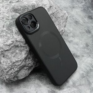 Maska / futrola CARBON MagSafe za iPhone 13 (6.1) crna (small camera) (MS).